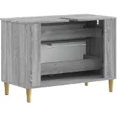 vidaXL Waschbeckenschrank DELFT Sonoma-Grau 82 x 41 x 59 cm