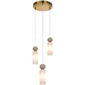 ITALUX SANTOS PND-95331-3-BRSS Hängelampe