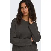 ONLY Strickpullover "ONLPRINCESS LS O-NECK RAGLAN KNT NOOS" Viskosemischung, regular fit