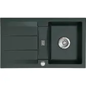 SYSTEMCERAM Flächenbündige Spüle GENEA 87 F in EIBE mit Excenterbedienung /