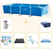 Intex Rechteckiger Frame Pool - 450x220x84 cm - 7-teilig S20072