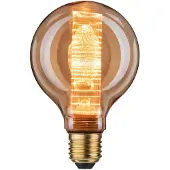 Paulmann LED-Leuchtmittel "G95 Inner Glow ring 230lm gold 1800K", gold (goldfarben), L:14,5cm Ø:9,5cm, Leuchtmittel, LED-Leuchtmittel