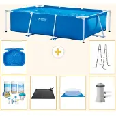 Intex Rechteckiger Frame Pool - 300x200x75 cm - 7-teilig S20840