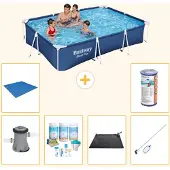 Bestway Steel Pro Rechteckig - 300x201x66 cm - 7-teilig S22085