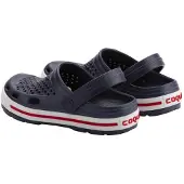 Coqui Clogs für Kinder LINDO Navy/White 34/35