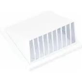 EDM Lüftungsgitter 87754 Weiss 12,5 x 17 x 17 cm
