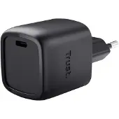 Trust Maxo USB-C-GaN-Ladegerät 30 W, Drinnen, AC, Schwarz