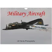 CALVENDO Militärflugzeuge (Wandkalender 2027, DIN A4, Querformat), 12-Monats-Wandkalender