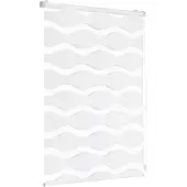 Sekey Doppelrollo Wellen Klemmfix ohne Bohren für Fenster, Doppelrollo 75 cm bre