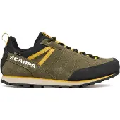 Scarpa Crux 2 GTX wasserdichte und leichte Herren Zustiegsschuhe mit griffiger Vibramsohle Kalamata/Lemon Curry EU 45