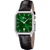 Lotus Armbanduhr Date Square Series Green