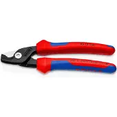 Knipex StepCut, Netzkabelschneider, Schwarz, Blau, Rot, 1,5 cm, 50 mm², 160 mm, 240 g