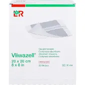 Lohmann & Rauscher Vliwazell sterilni upijajući zavoj 20 x 20 cm 30 komada