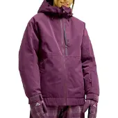 Roxy Snowboardjacke "20K Crystal Clear", Damen, Gr. M, schwarzberry wine, Obermaterial: 100% Polyester., Jacken Snowboardjacke
