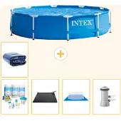 Intex Frame Pool Rund - 366x76 cm - 6-teilig S20440