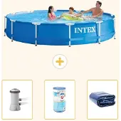 Intex Frame Pool Rund - 366x76 cm - 4-teilig S21340