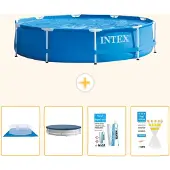 Intex Frame Pool Rund - 366x76 cm - 5-teilig S22456