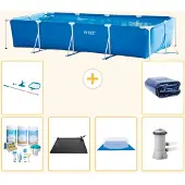 Intex Rechteckiger Frame Pool - 450x220x84 cm - 7-teilig S20071