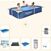 Bestway Steel Pro Rechteckig - 221x150x43 cm - 8-teilig S21513