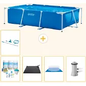Intex Rechteckiger Frame Pool - 300x200x75 cm - 6-teilig S20833