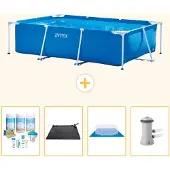 Intex Rechteckiger Frame Pool - 300x200x75 cm - 5-teilig S20836