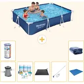 Bestway Steel Pro Rechteckig - 300x201x66 cm - 8-teilig S21568