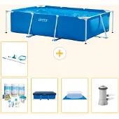Intex Rechteckiger Frame Pool - 300x200x75 cm - 6-teilig S20045