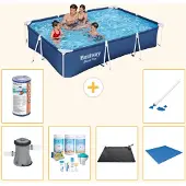 Bestway Steel Pro Rechteckig - 300x201x66 cm - 7-teilig S22086