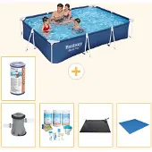 Bestway Steel Pro Rechteckig - 300x201x66 cm - 6-teilig S22087