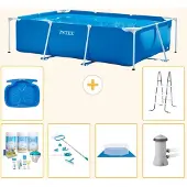 Intex Rechteckiger Frame Pool - 300x200x75 cm - 7-teilig S20842