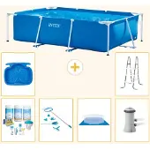 Intex Rechteckiger Frame Pool - 300x200x75 cm - 7-teilig S20842