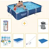 Bestway Steel Pro Rechteckig - 300x201x66 cm - 7-teilig S22246
