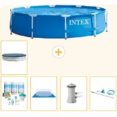 Intex Frame Pool Rund - 366x76 cm - 6-teilig S20431