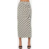 Bigdart Hochtaillierte Polka Dot Midi-Rock