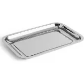 HAY Essential Steel Serviertablett Small Stainless steel