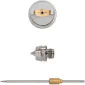 vidaXL HVLP Spritzpistole Düse 1,3 mm Düse Silber Edelstahl
