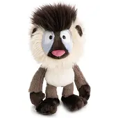 Nici Kuscheltier Mandrill Matuto 33cm - grau - Stofftier aus weichem Plüsch, niedliches Plüschtier zum Kuscheln und Spielen, für Kinder & Erwachsene, tolle Geschenkidee - 62744