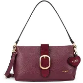 L.credi Umhängetasche Solenn.ai Crossbody Bag Cherry Shade weinrot