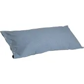 Yumeko Kissenbezug Flanell 40x80 Blau - Eco, Bio & Fairtrade
