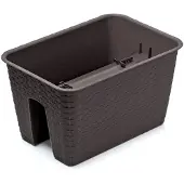 Prosperplast Ratolla DRLB400 Geländer-Blumentopf | Umbra