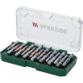 Parkside Bit-Set / Steckschlüssel-Set, in praktischer Aufbewahrungsbox (Bit-Set 15 tlg.)