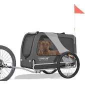 Famanu Hundeanhänger XL für große Hunde bis 45 kg - Fahrradanhänger