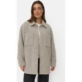 Camel active Teddyblazer mit Seitentaschen in Beige | Gr.: 46