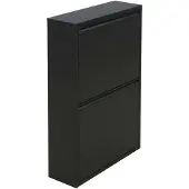 Ebuy24 Schuhkipper Pisa 2 Klappen schwarz