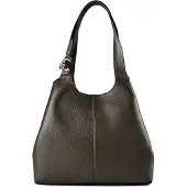 Coccinelle Schultertasche aus Kalbsleder in Braun E1SHA110101_W25