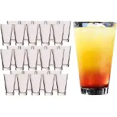 Rastal Longdrinkglas "Becher Conic 330 ml 30er Set transparent", bunt (transparent), B:8cm H:13,2cm Ø:8cm, Glas, Trinkgefäße, Longdrinkglas, Spülmaschinenfest