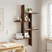 vidaXL Wandregal Altholz 61 x 15 x 102 cm Holzwerkstoff