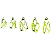 Flamingo Geschirr Step&Go Fergu Fluo gelb, Größe: XL