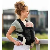 Minimonkey Mini Monkey Babytrage – Schwarz