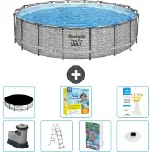 Bestway Steel Pro MAX Rund - 549x122 cm - 6-teilig S526